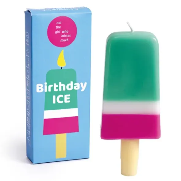 Geburtstagskerze BIRTHDAY ICE