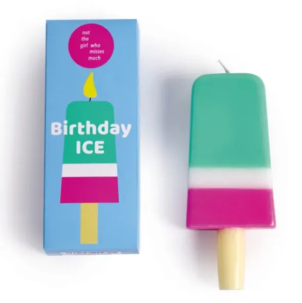 Geburtstagskerze BIRTHDAY ICE