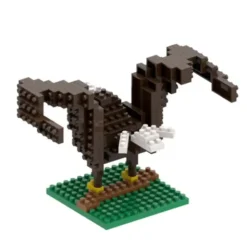 Geschenkbeutel mit BRIXIES Klemmbausatz ADLER - 113 Bausteine | Level 1
