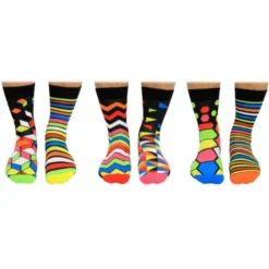 Geschenkbox Addict - 6 Socken - Gr. 39-46