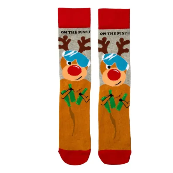Geschenkbox REINBEERS - 3 Paar XMAS Biersocken Gr. 39 - 46