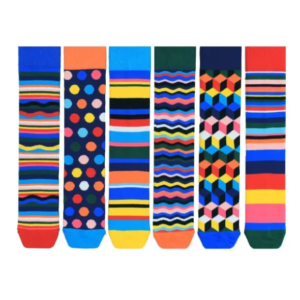 Geschenkbox Socktastic - 6 Socken - Gr. 39-46