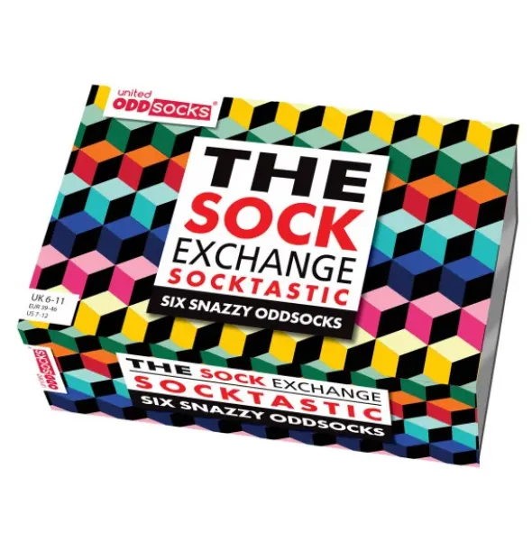 Geschenkbox Socktastic - 6 Socken - Gr. 39-46