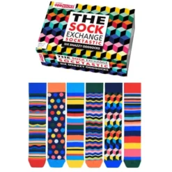 Geschenkbox Socktastic - 6 Socken - Gr. 39-46