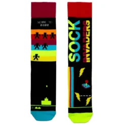 Geschenkbox Space Invaders - 6 Socken - Gr. 39-46