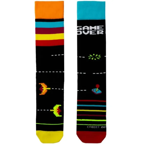 Geschenkbox Space Invaders - 6 Socken - Gr. 39-46