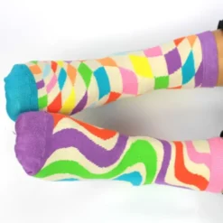 Geschenkbox STAY GROOVY - 6 Socken - Gr. 37-42