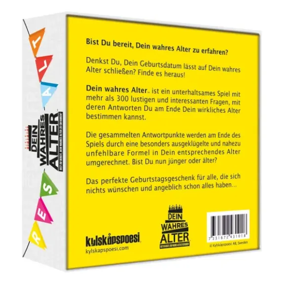 Gesellschaftsspiel Dein Wahres Alter