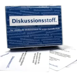 Gesellschaftsspiel Diskussionsstoff - 200 Karten mit Fragen & Thesen