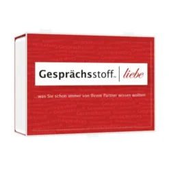 Gesellschaftsspiel Gesprächsstoff Liebe - Kartenspiel für Paare