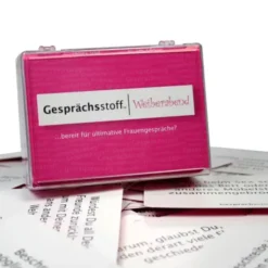 Gesellschaftsspiel Gesprächsstoff Weiberabend - Kartenspiel mit Fragen