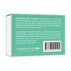 Gesellschaftsspiel Gesprächsstoff Freunde - Kartenspiel mit Fragen
