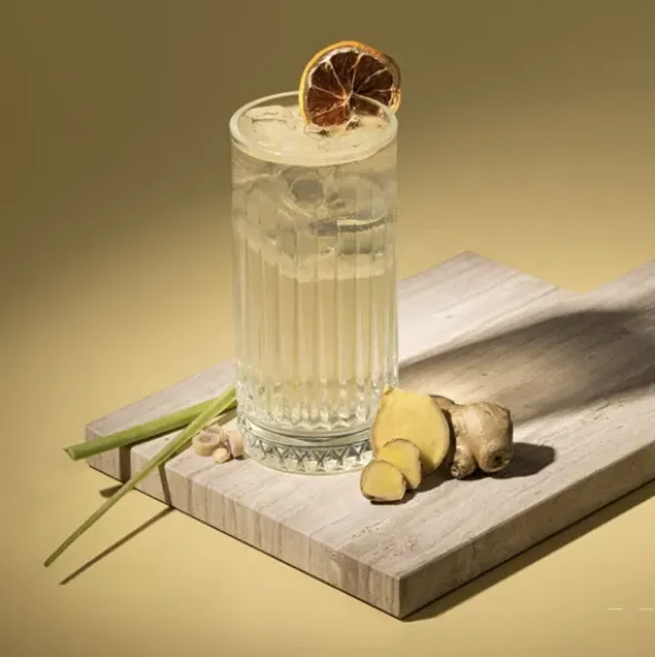 Gin Geschenk Set DIY - Pink & Lemon & Spiced Gin - Flasche 350 ml mit 3 Gewürzen zum Veredeln