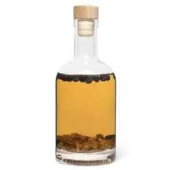 Gin Geschenk Set DIY - Spiced Gin - Flasche 350 ml mit Gewürzen zum Veredeln