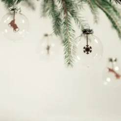 Glaskugel / Weihnachtskugel Bombe