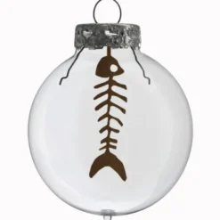 Glaskugel / Weihnachtskugel Fisch