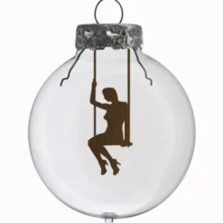 Glaskugel / Weihnachtskugel Schaukel #2