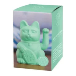 Glückskatze / Winkekatze mint