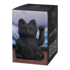 Glückskatze / Winkekatze schwarz