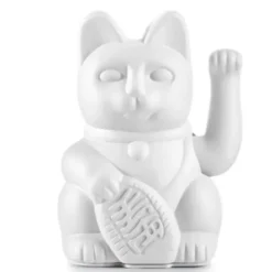Glückskatze / Winkekatze weiß