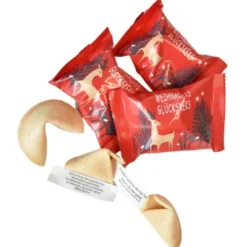 Glückskeks DEER - Weihnachtsglück in Keksen, rot