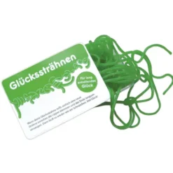 Glückssträhnen / Schachtel mit Fruchtgummischnüren