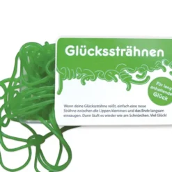 Glückssträhnen / Schachtel mit Fruchtgummischnüren