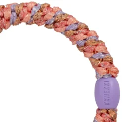 Haargummi KKNEKKI - coral lavendel glitter