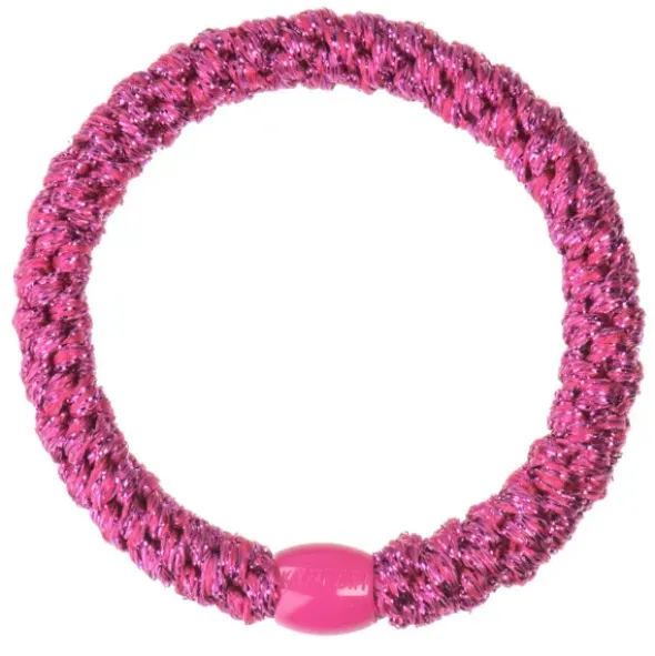 Haargummi KKNEKKI - electric pink glitter