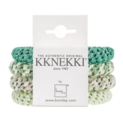 Haargummi KKNEKKI 4er-Set Bundle 65 - pastellgrün & grün