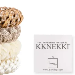 Haargummi KKNEKKI 4er-Set Bundle 41 - creme & beige