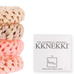 Haargummi KKNEKKI 4er-Set Bundle 63 - melone & beige