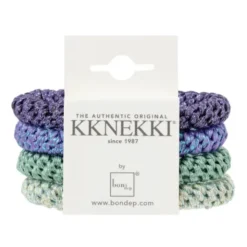 Haargummi KKNEKKI 4er-Set Bundle 59 - lila & grün