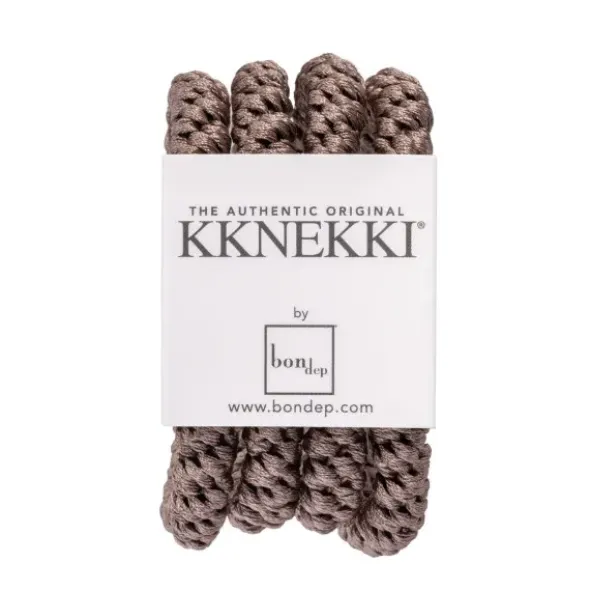 Haargummi KKNEKKI 4er-Set Bundle 24 - braun
