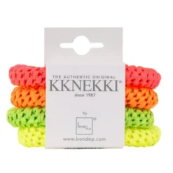 Haargummi KKNEKKI 4er-Set Bundle 46 - neon bunt