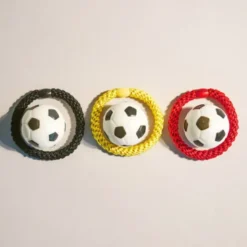 Haargummi KKNEKKI 3er-Set Deutschland schwarz, rot, gold