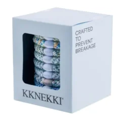 Haargummi KKNEKKI 8er-Set Geschenkbox - Sky Edition blau