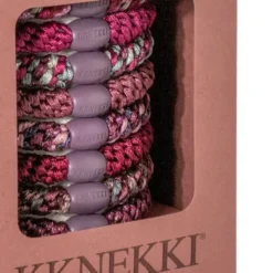 Haargummi KKNEKKI 8er-Set Geschenkbox - Berry Edition