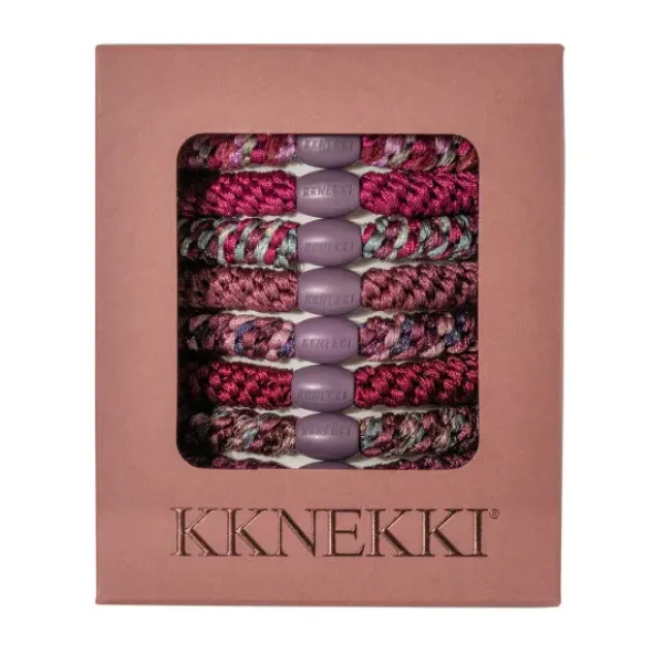 Haargummi KKNEKKI 8er-Set Geschenkbox - Berry Edition