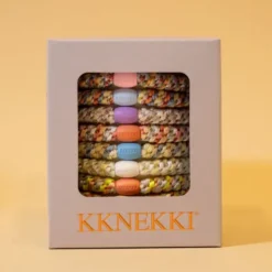 Haargummi KKNEKKI 8er-Set Geschenkbox - Bubblegum bunt