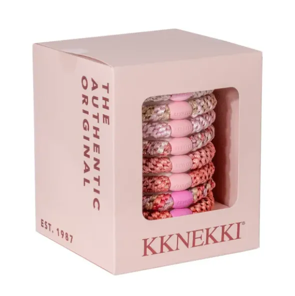 Haargummi KKNEKKI 8er-Set Geschenkbox - Rose Edition