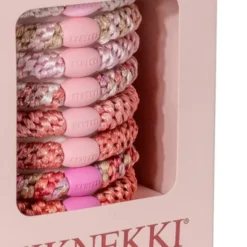 Haargummi KKNEKKI 8er-Set Geschenkbox - Rose Edition