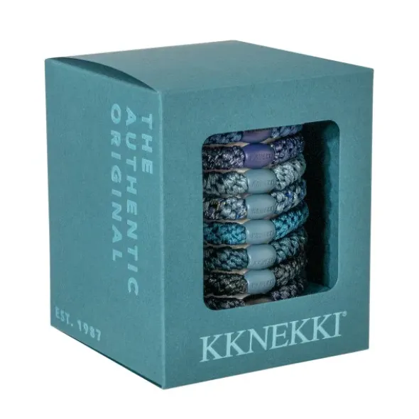 Haargummi KKNEKKI 8er-Set Geschenkbox - Blue Edition