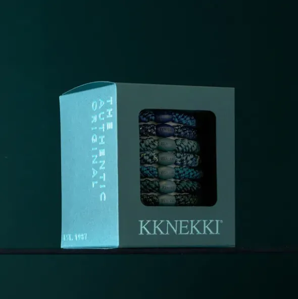 Haargummi KKNEKKI 8er-Set Geschenkbox - Blue Edition