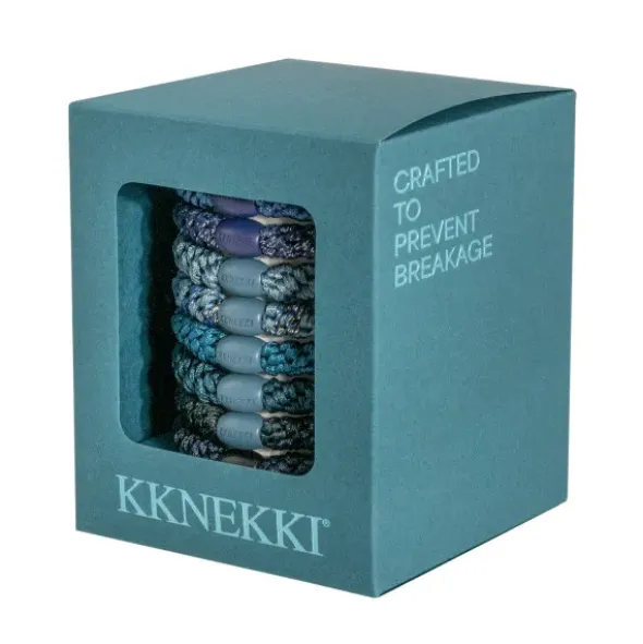 Haargummi KKNEKKI 8er-Set Geschenkbox - Blue Edition