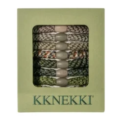 Haargummi KKNEKKI 8er-Set Geschenkbox - Green Edition