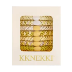 Haargummi KKNEKKI 8er-Set Geschenkbox - Butter Edition gelb