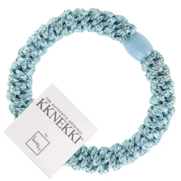 Haargummi KKNEKKI - hellblau glitter
