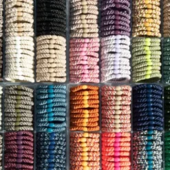 Haargummi KKNEKKI Lace - schwarz glitter bunt