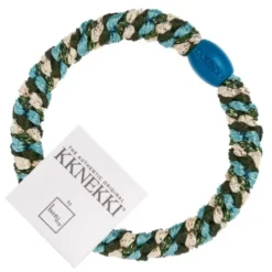 Haargummi KKNEKKI - Mix army grün teal blau